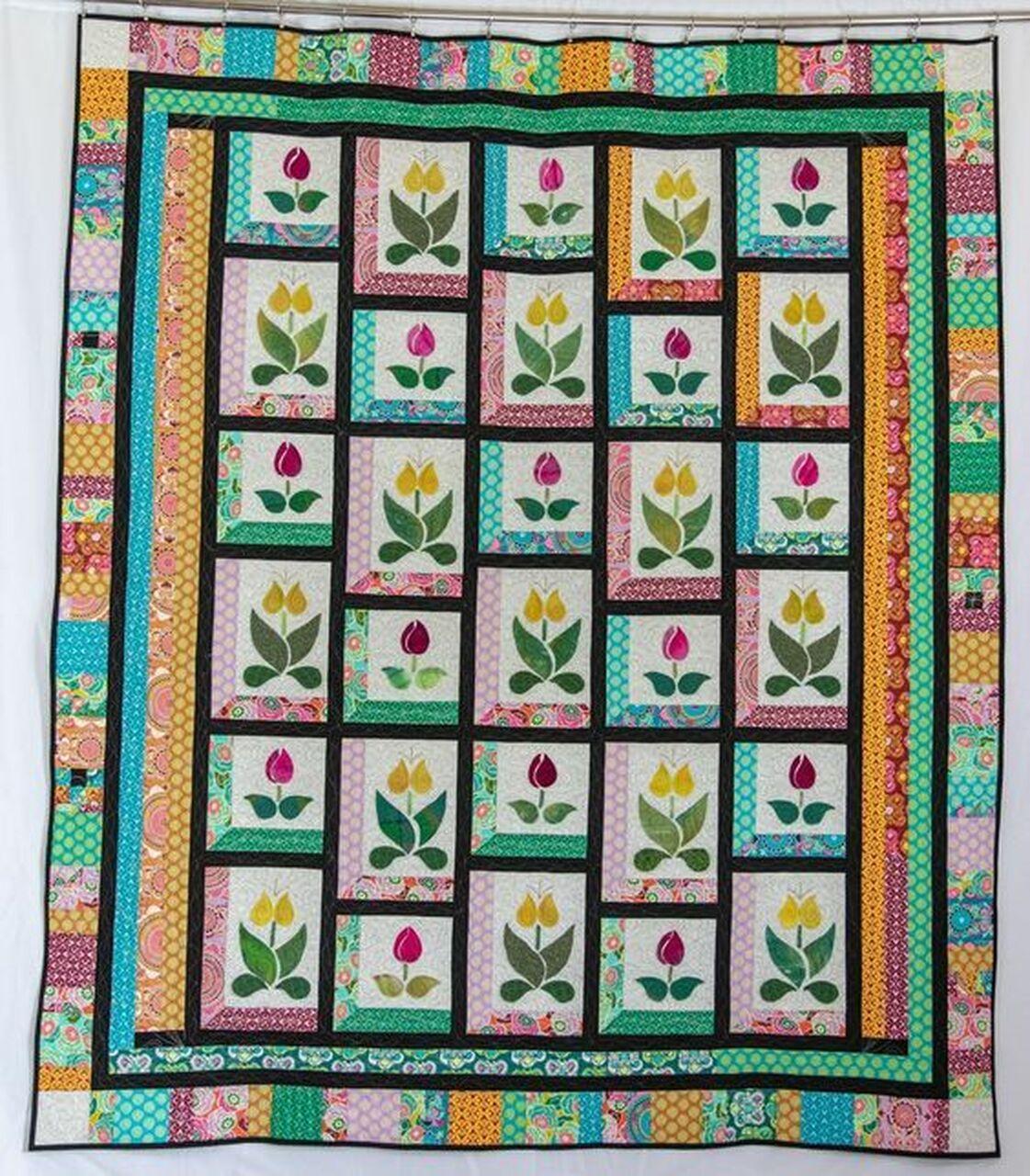 Folk Flower Dream Weaver Cla1110291Q Quilt Blanket