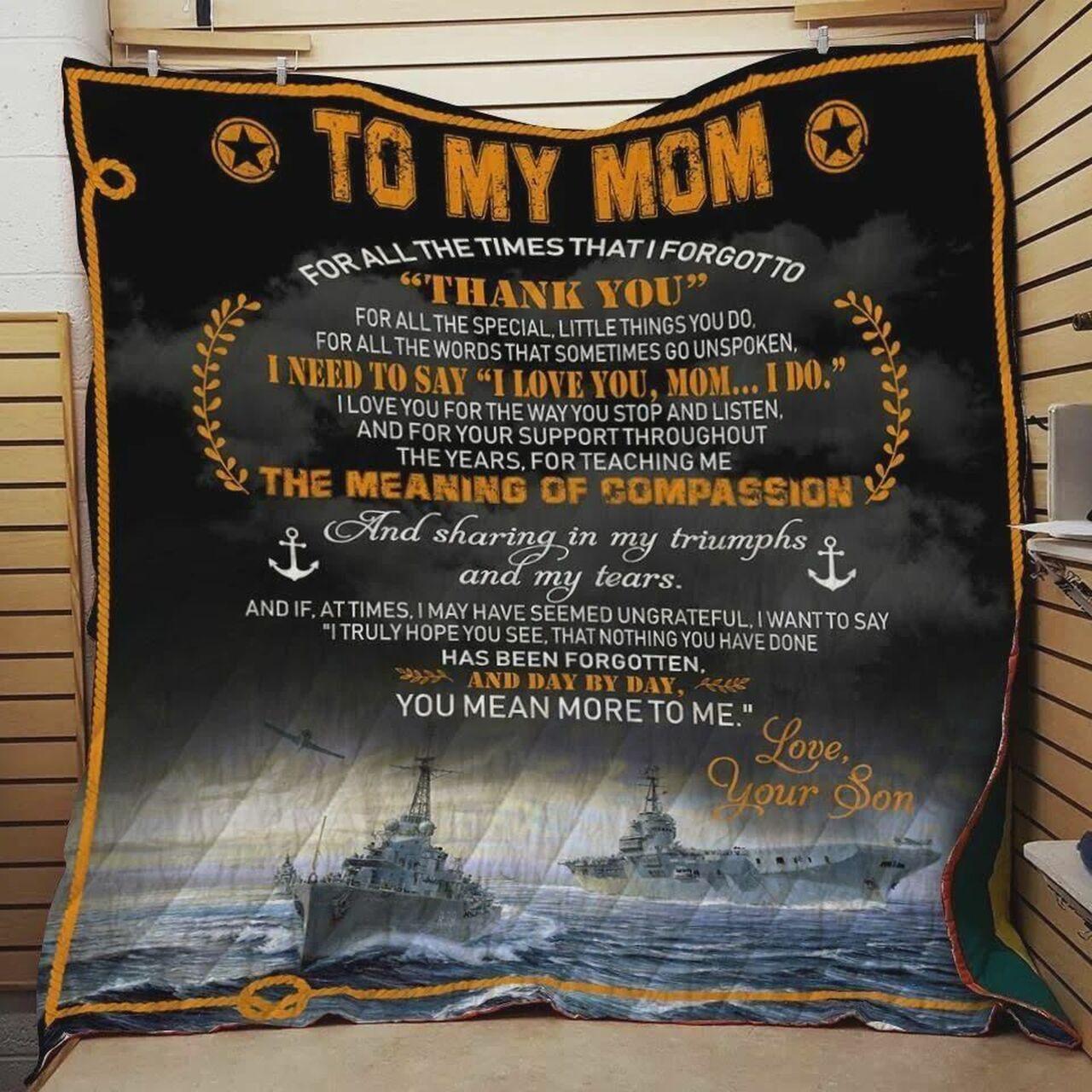 onalized To My Mom Quilt Blanket Fron Th For All Tpecial Little Th You Do Greattomized Blanket G For Birthday C Thgiving Mot Day