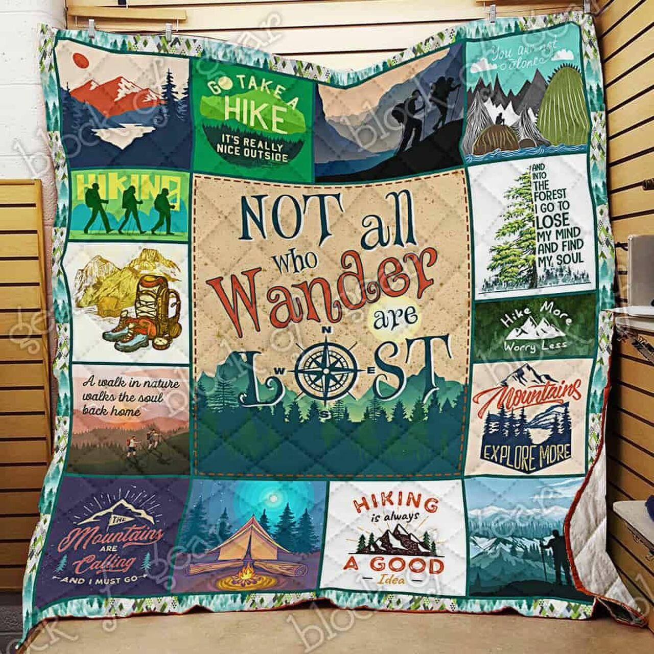 Hiking Cl22100244Mdq Quilt Blanket