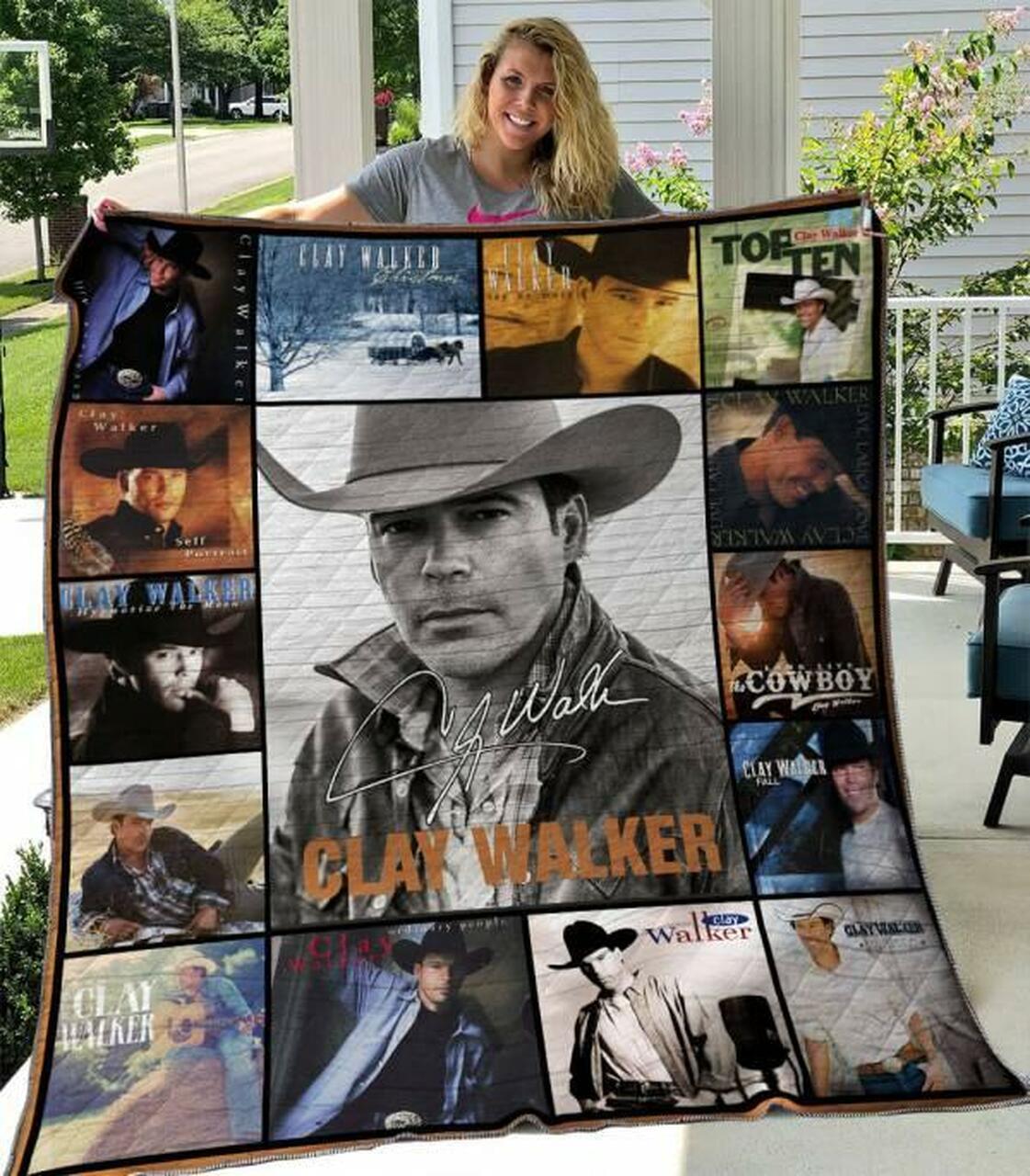 Clay Walker Quilt Blanket M240507 Quilt