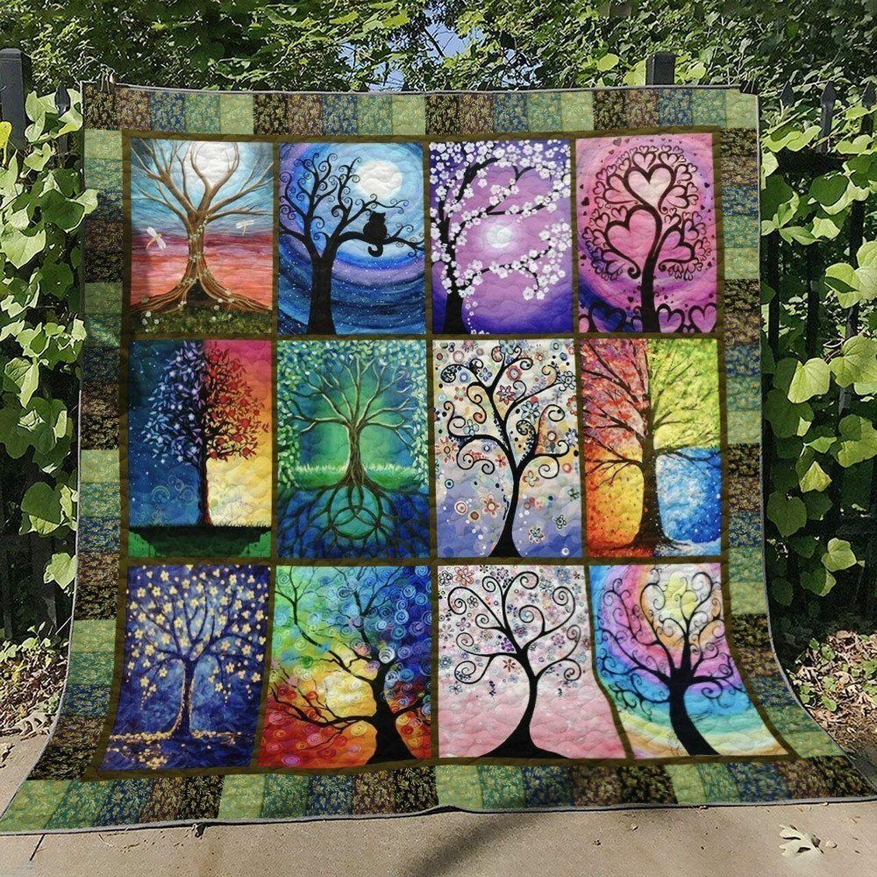 Tree Of Life D010782 Quilt Blanket