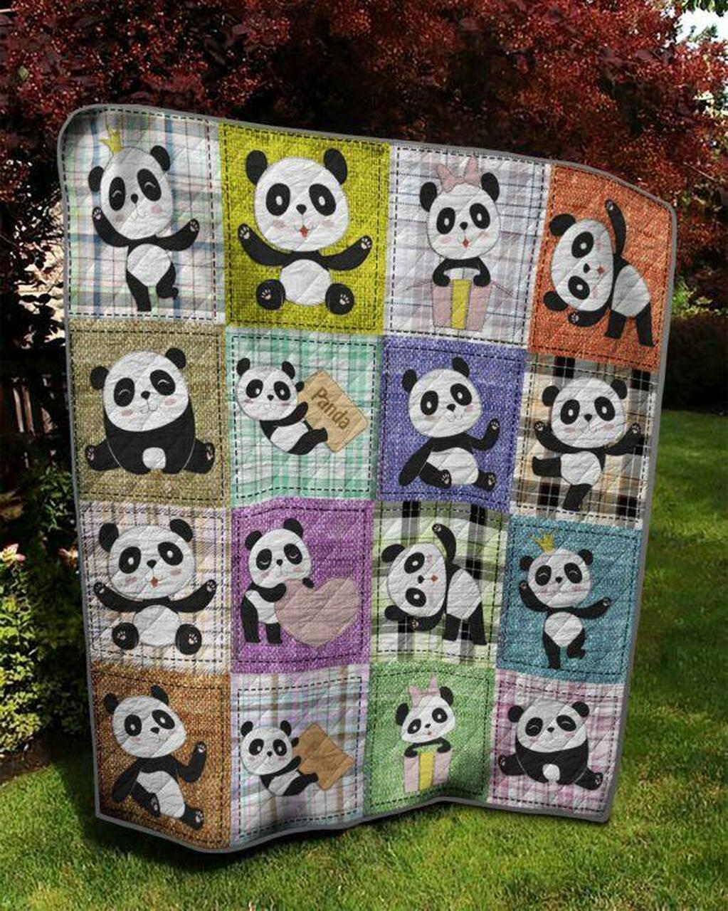 St Panda 060401 Quilt Blanket Quilt