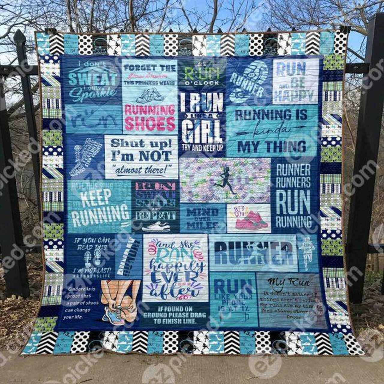 I Doweat I Onparkle Quilt Blanket Aq55 Quilt
