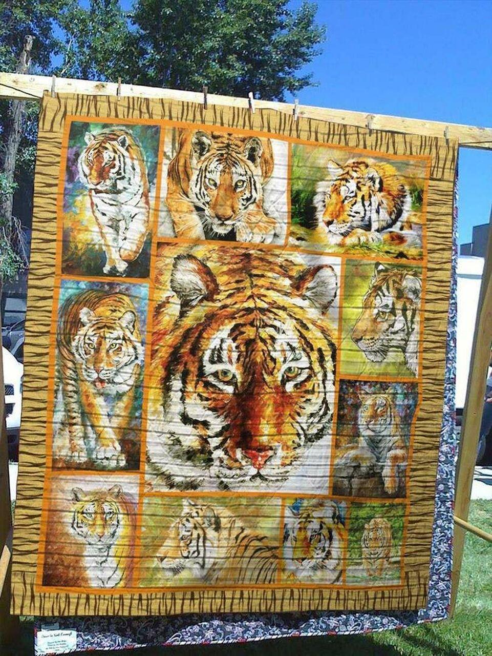 Tiger Ml090537 Quilt Blanket