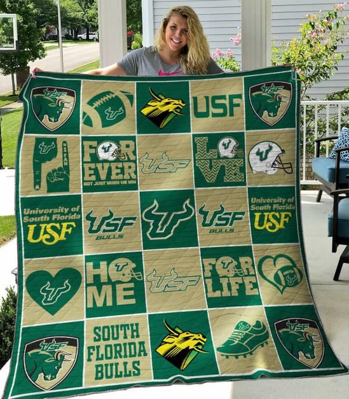 South Florida B Quilt Blanket B180635 Quilt