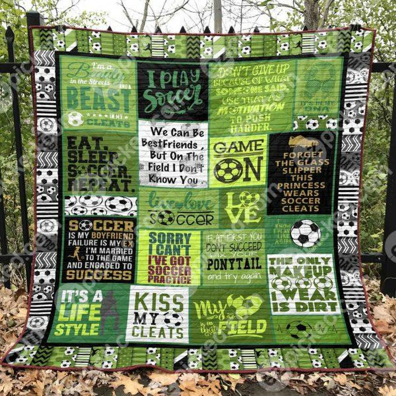 My Cleat Quilt Blanket Aq55 Quilt