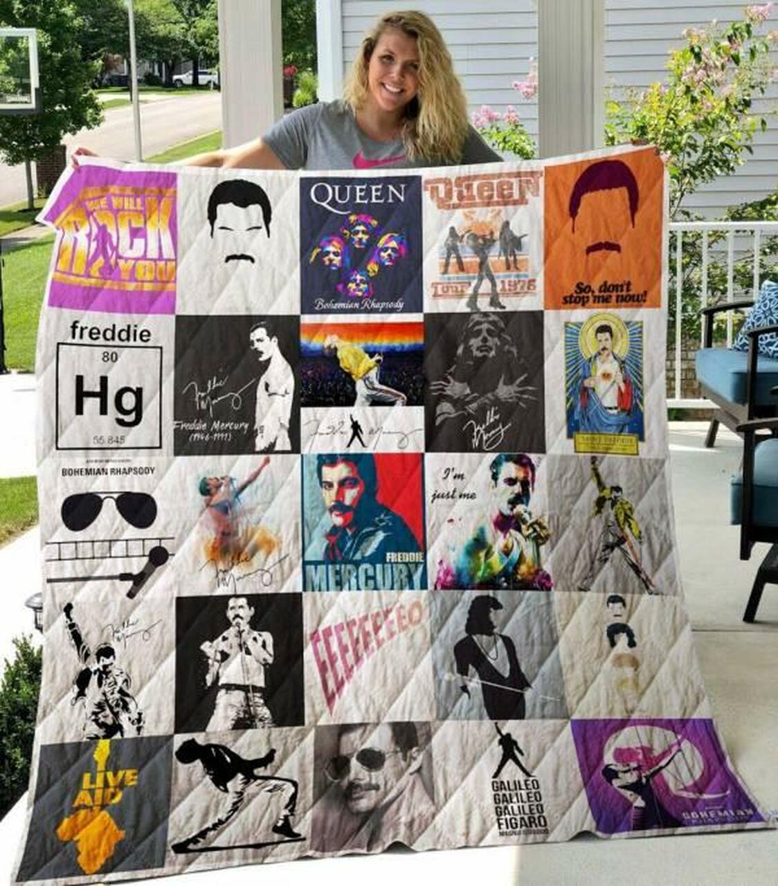 Freddie Mercury Quilt Blanket M040605 Quilt