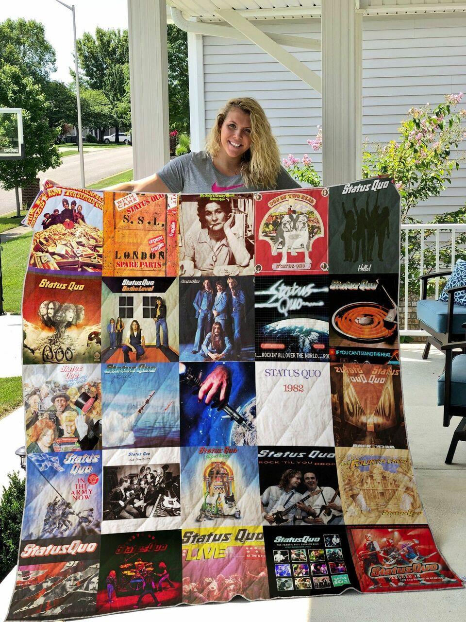 St Quo Quilt Blanket