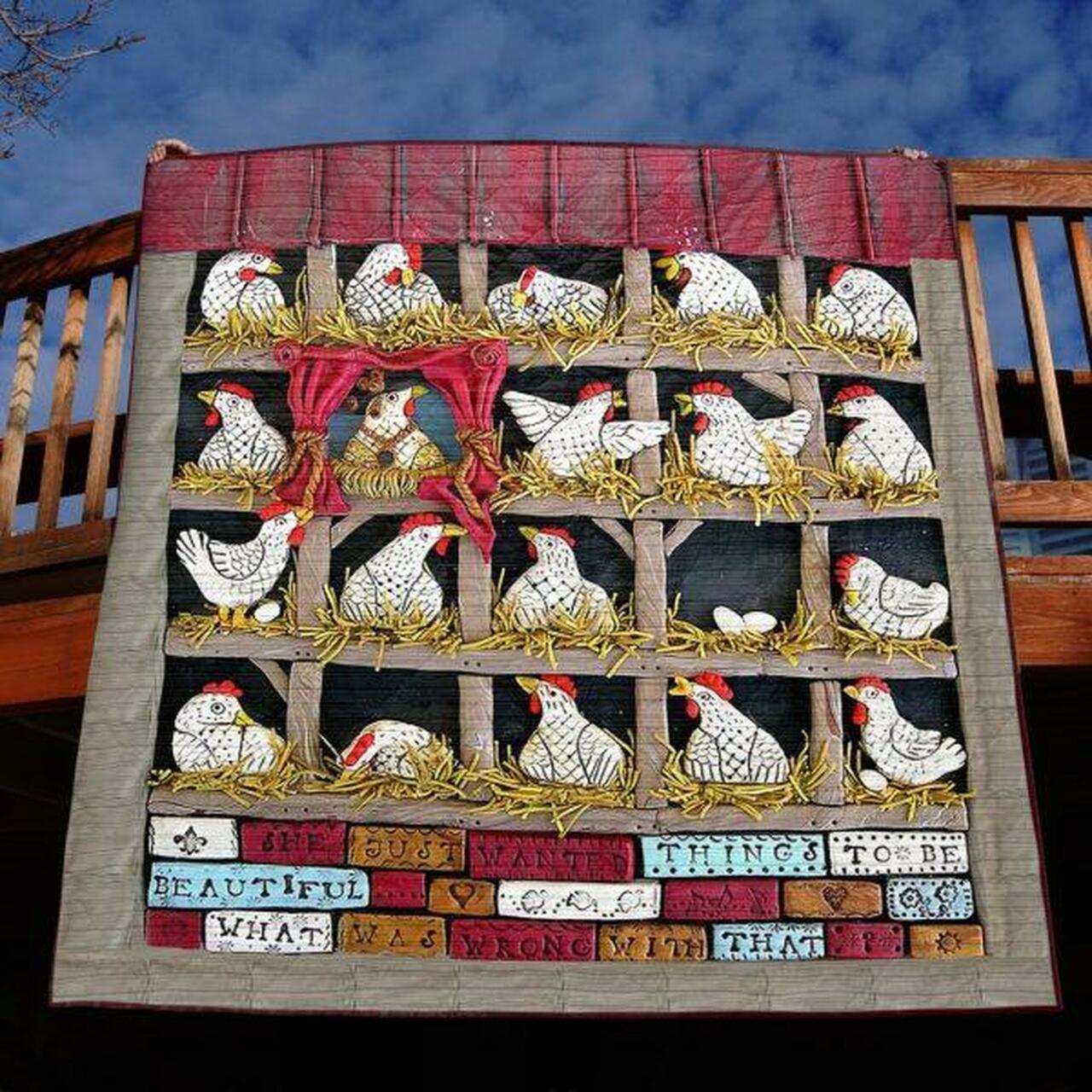 Scandal In Hen e Quilt Blanket Tt99 Quilt