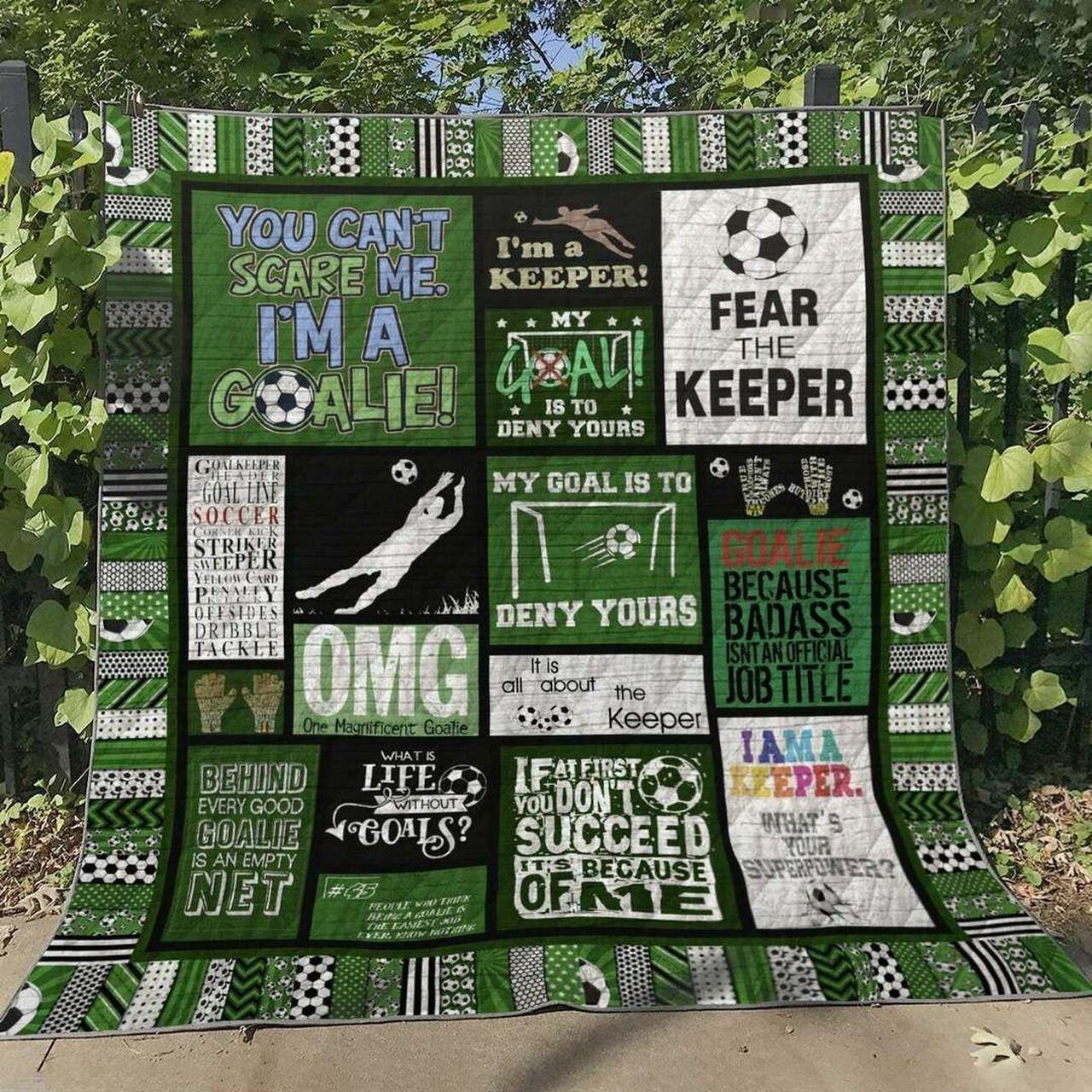 Goalkeeper Hn030605 Quilt Blanket