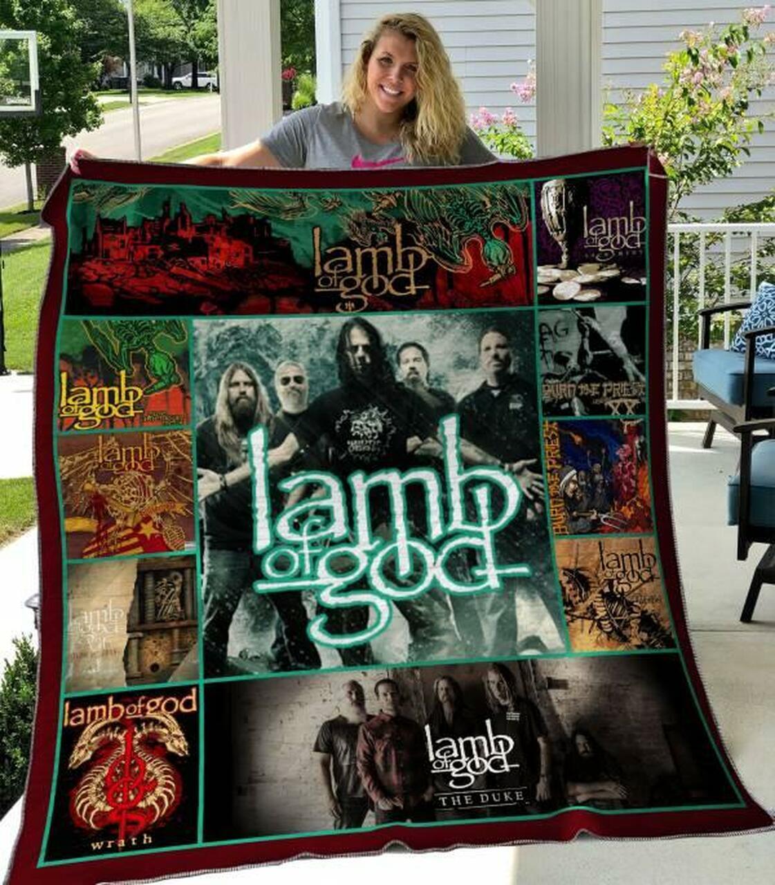 Lamb Of God Quilt Blanket Hvt170618 Quilt