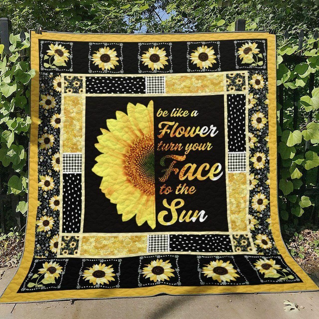 Sunflower Ht230726B Quilt Blanket