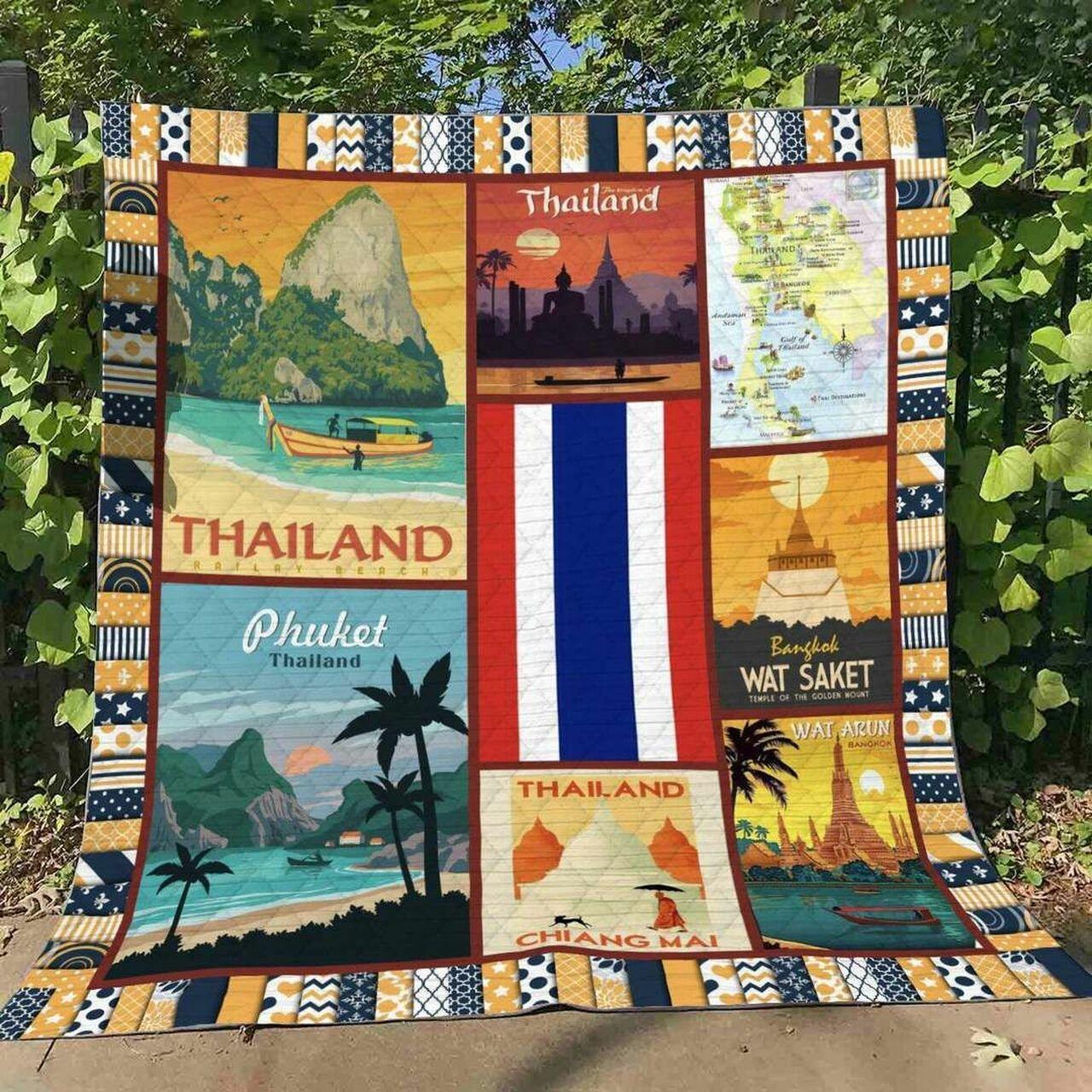 Thailand Li030720A Tbg Quilt Blanket