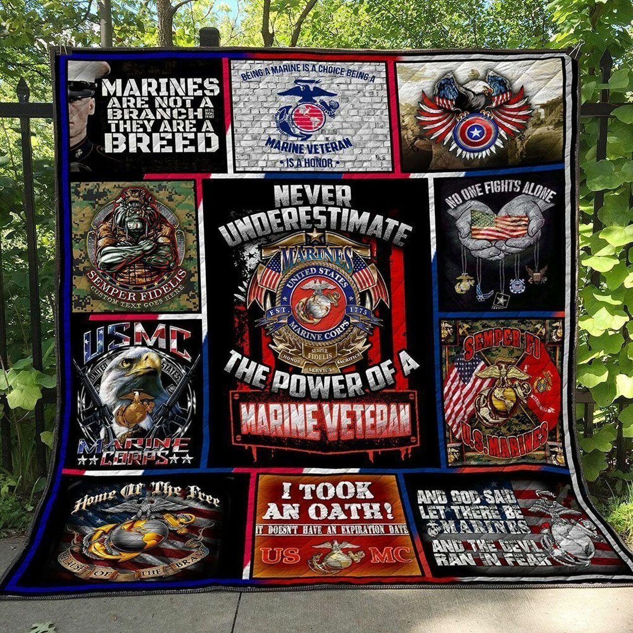 Marine Bi270706B Tbg Quilt Blanket