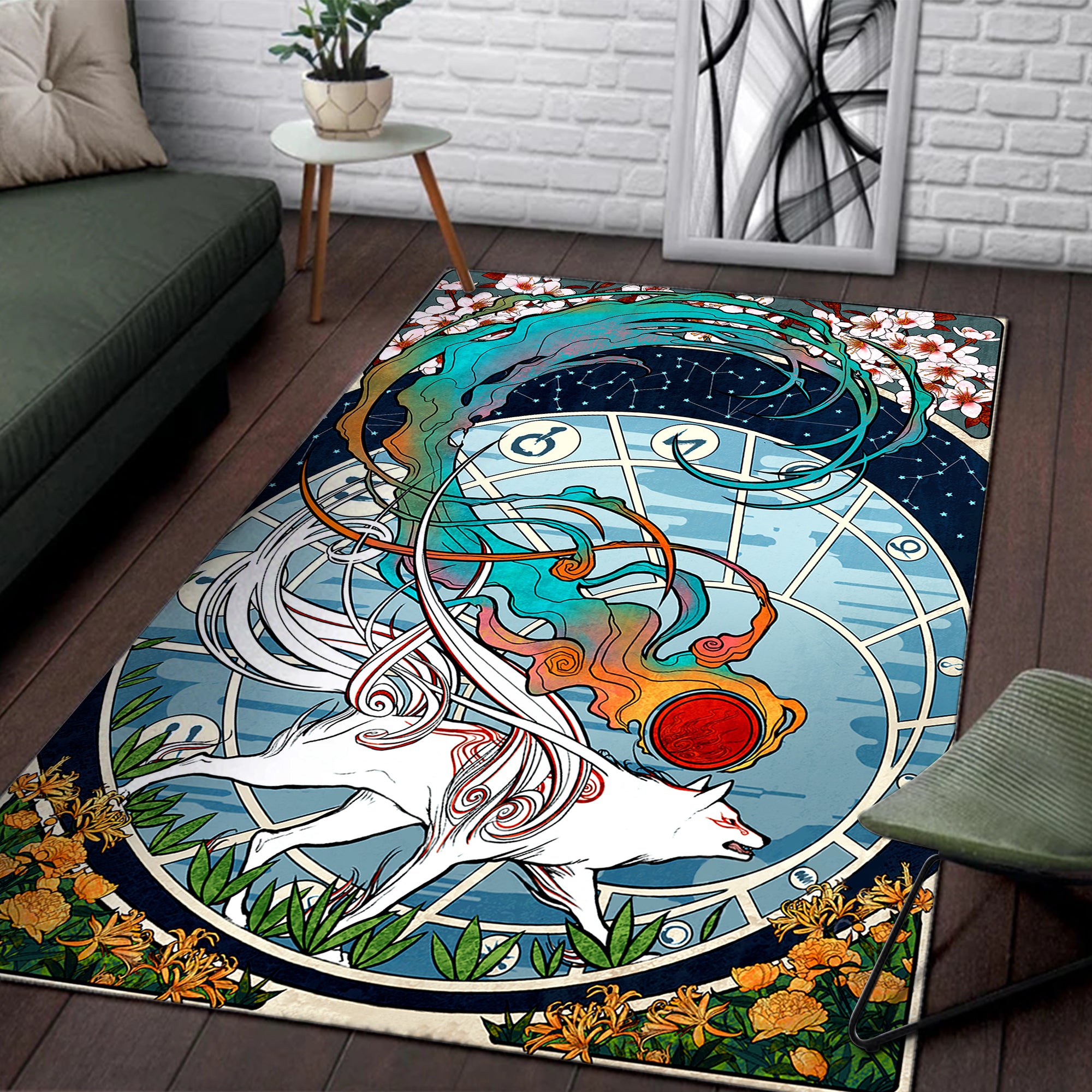 Okami New Look Square Rug