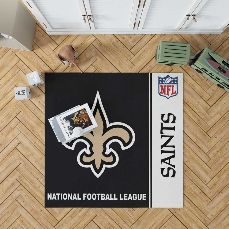 Nfl New Orleans Saints Floor Rug