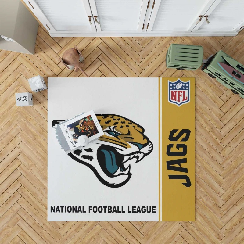Nfl Jacksonville Jaguars Floor Rug