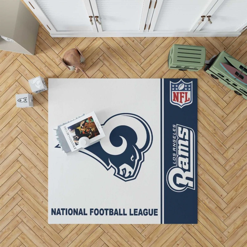 Nfl Los Angeles Rams Floor Rug