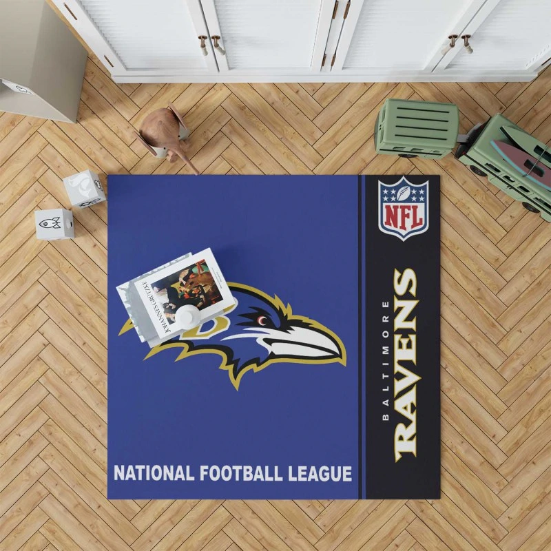 Nfl Baltimore Ravens Floor Rug