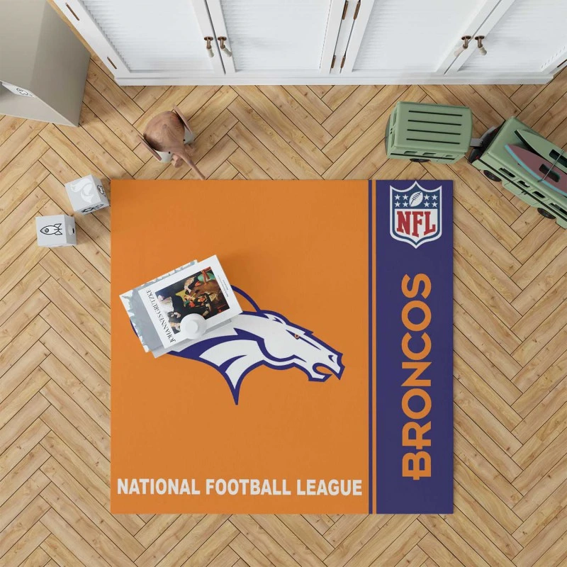 Nfl Denver Broncos Floor Rug