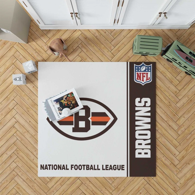 Nfl Cleveland Browns Floor Rug