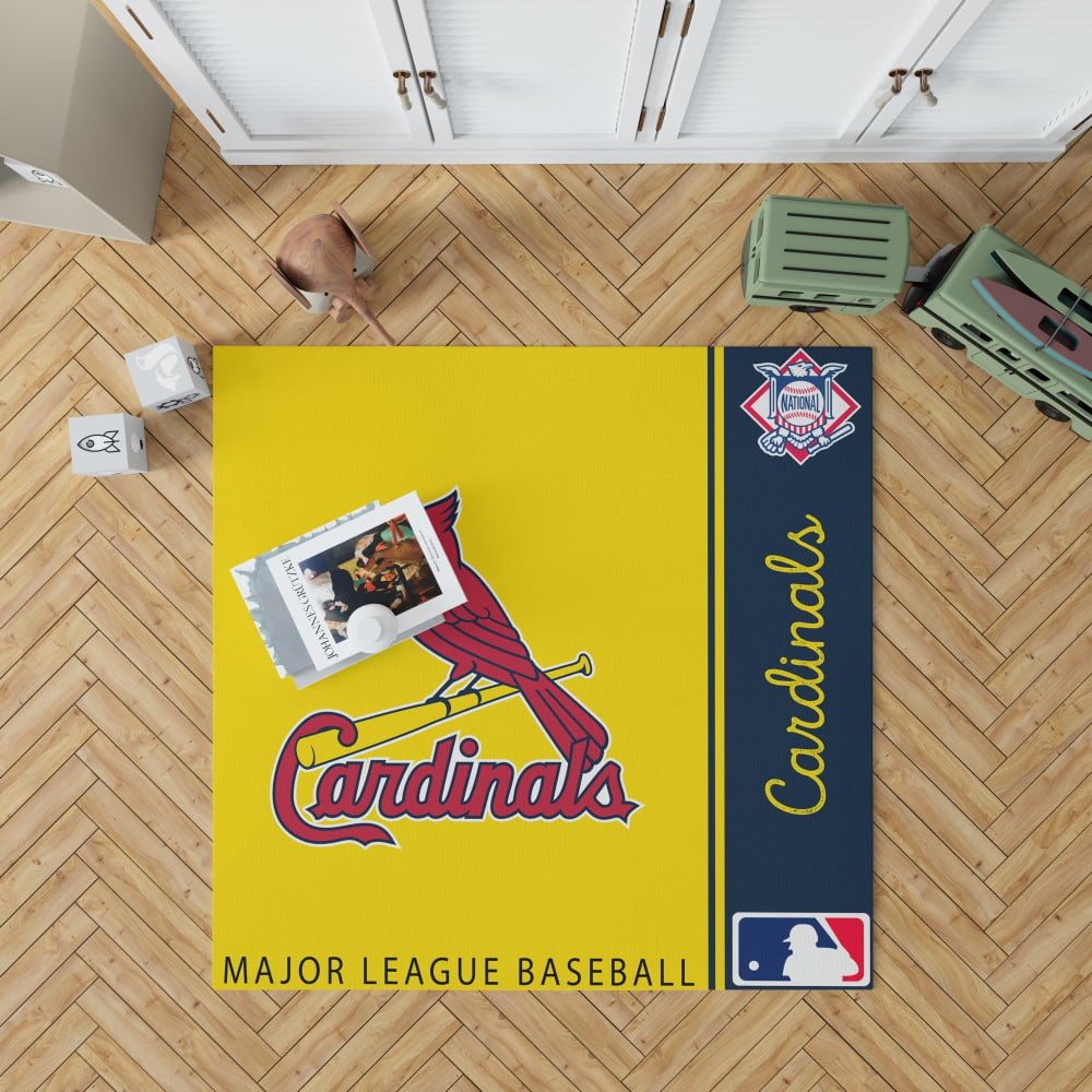 St. Louis Cardinals Mlb Baseball National League Floor Carpet Rug Mat