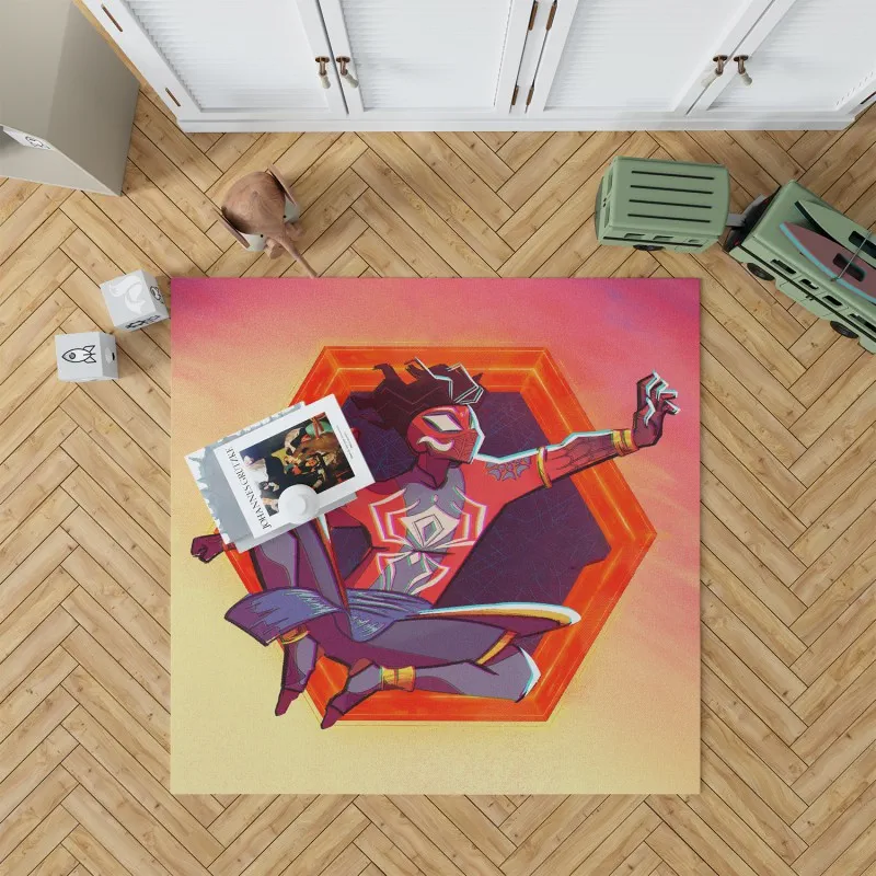 Pavitr Prabhakar Spidermans Journey Rug