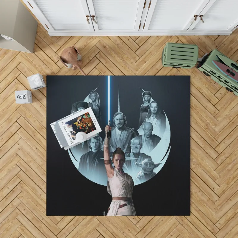 Rey Star Wars New Beginnings Rug