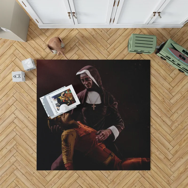 Daredevil Born Again Heros Redemption Rug
