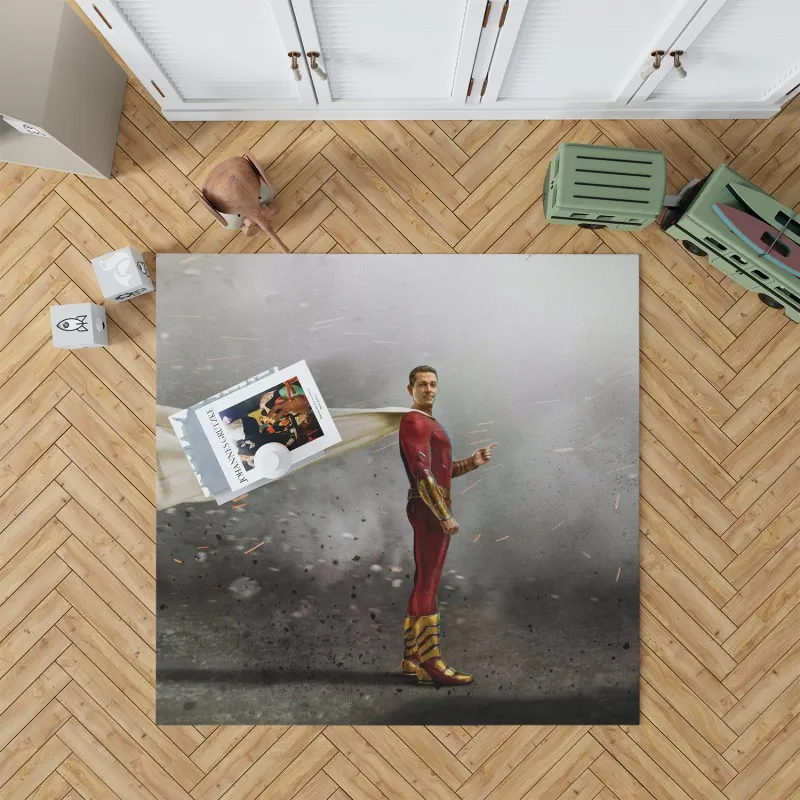 Shazam Fury Of The Gods Dc Rug