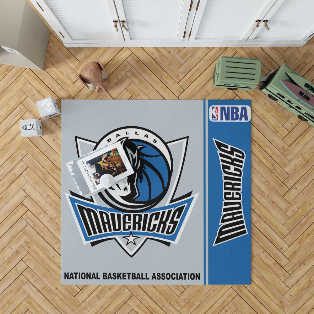 Dallas Mavericks Nba Basketball Floor Rug