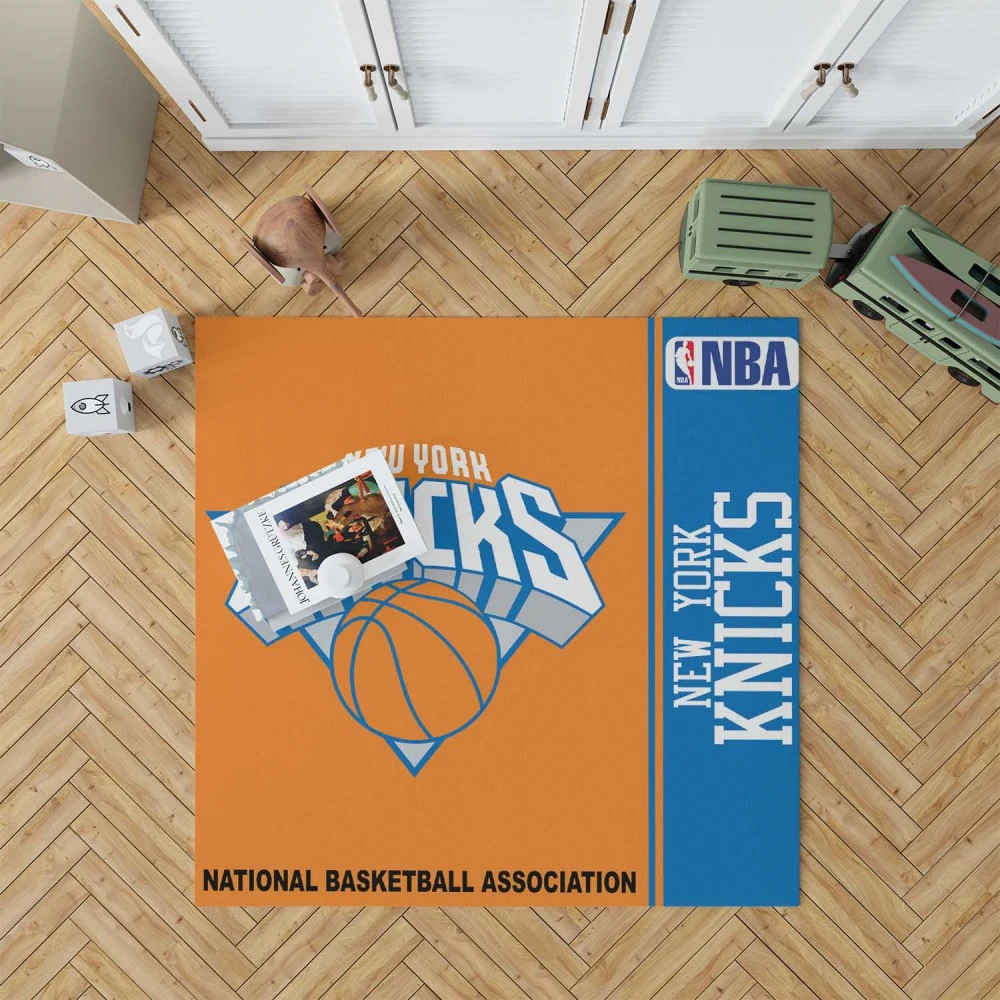 New York Knicks Nba Basketball Floor Rug