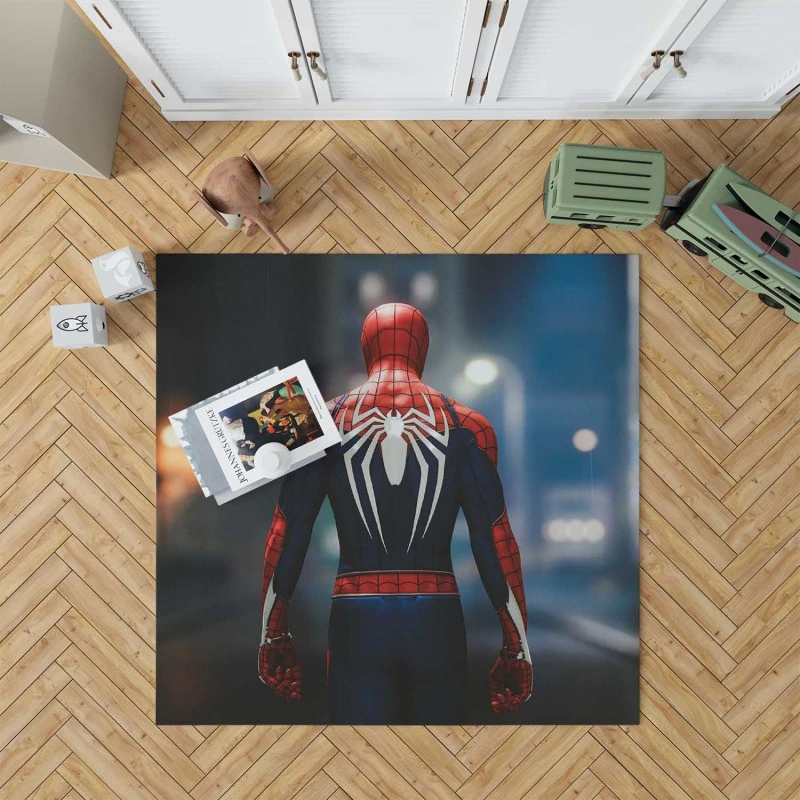 Spider-Man Ps4 Advanced Suit Rug