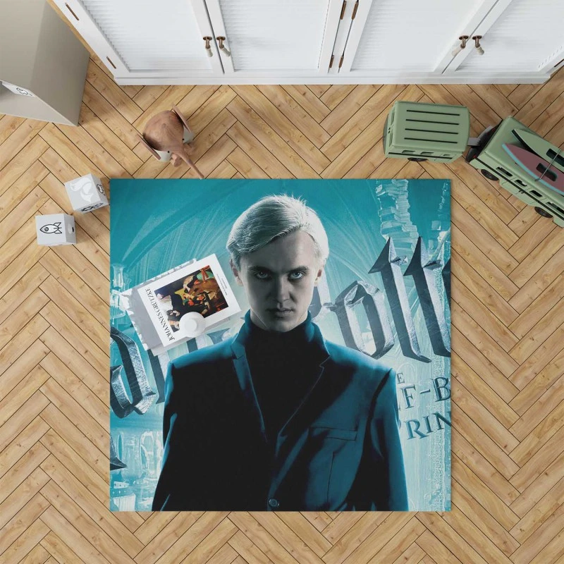 Harry Potter  Malfoy Movie Draco Malfoy Tom Felton Rug