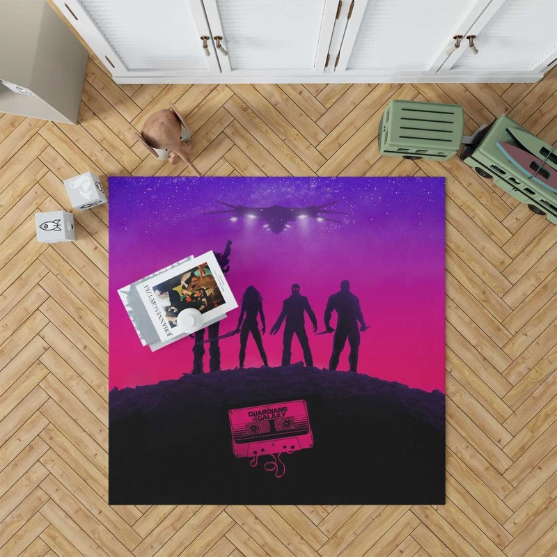 Guardians Of The Galaxy Movie Start Lord Rug