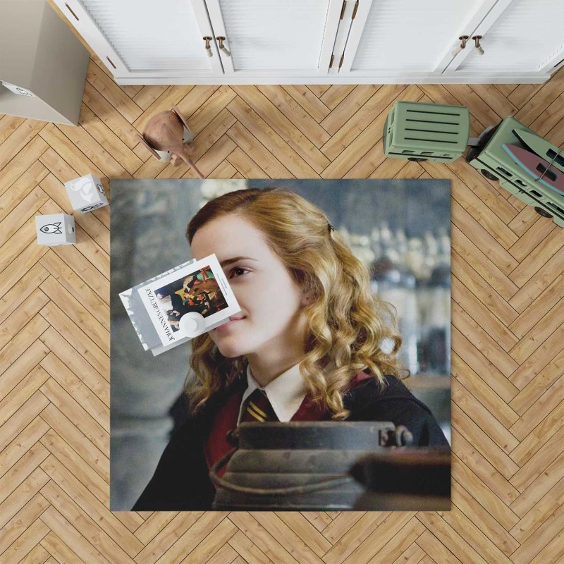Harry Potter And The Half-Blood Prince Movie Emma Watson Hermione Granger Rug
