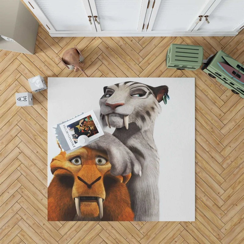 Ice Age Continental Drift Movie Rug