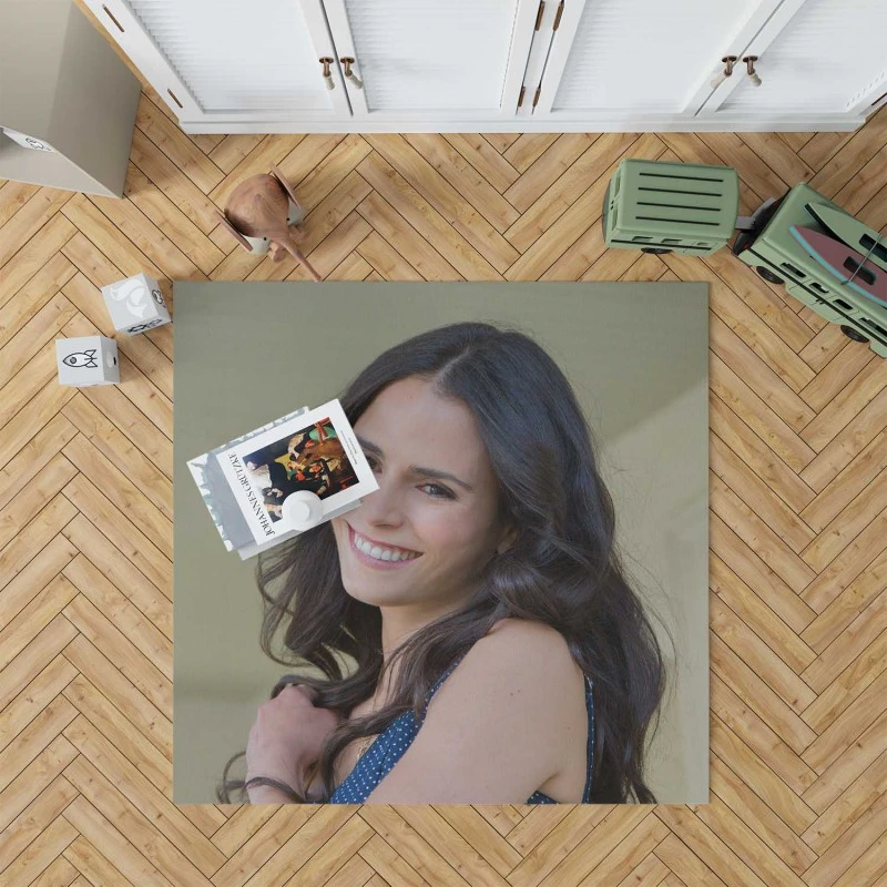 Jordana Brewster In Furious 7 Movie Rug