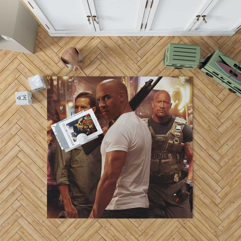 Fast & Furious 6 Movie Brian Oconner Rug