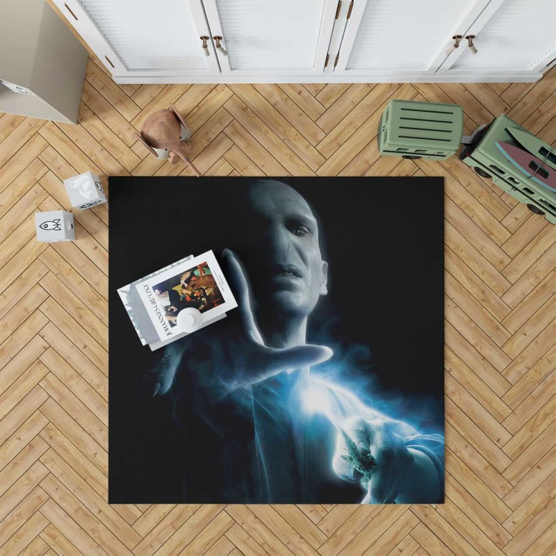 Ralph Fiennes As Lord Voldemort In Harry Potter Movie Rug