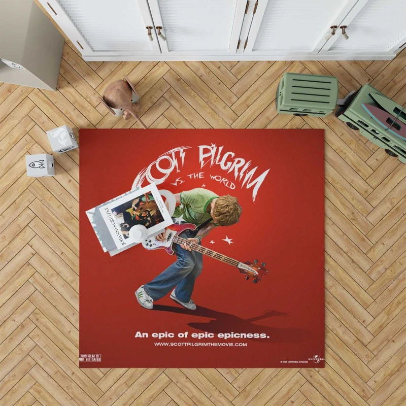Scott Pilgrim Vs The World Movie Michael Cera Rug