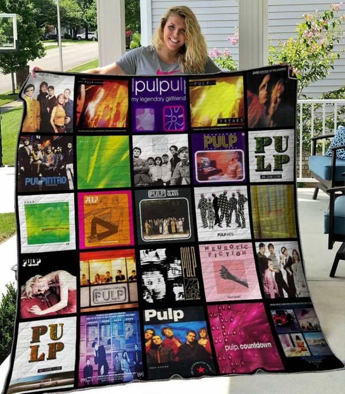 Pulp Quilt Blanket M240527 Quilt