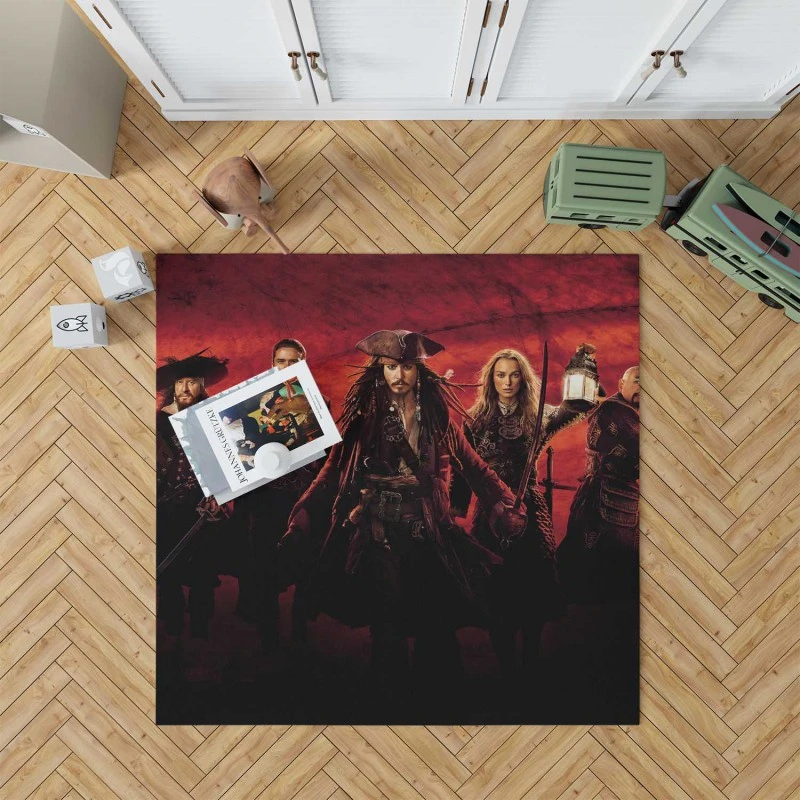 Pirates Of The Caribbean At Worlds End Movie Rug