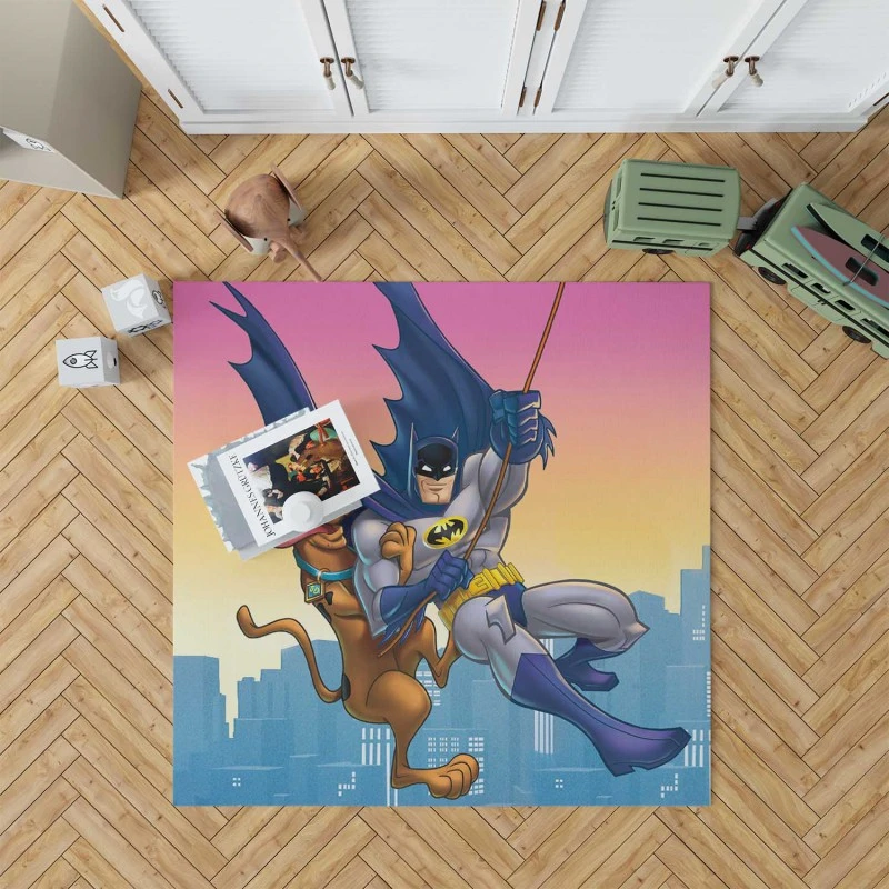 Scooby-Doo & Batman The Brave And The Bold Movie Rug
