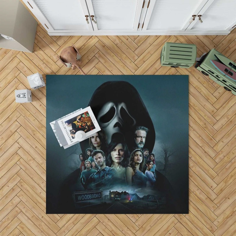 Scream Movie Poster Rug