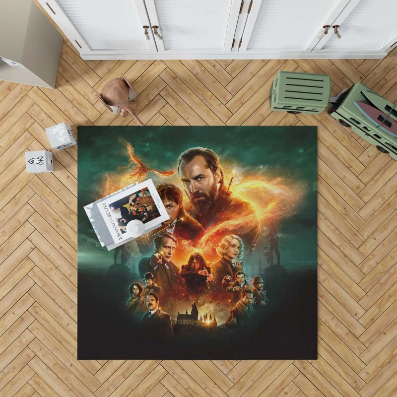 Fantastic Beasts The Secrets Of Dumbledore Movie Rug