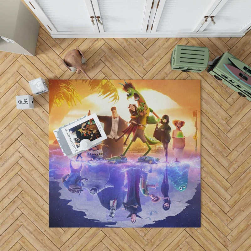Hotel Transylvania Transformania Movie Rug