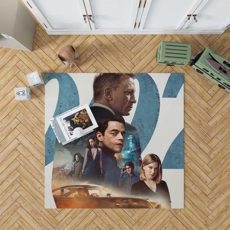 No Time To Die Movie Rug