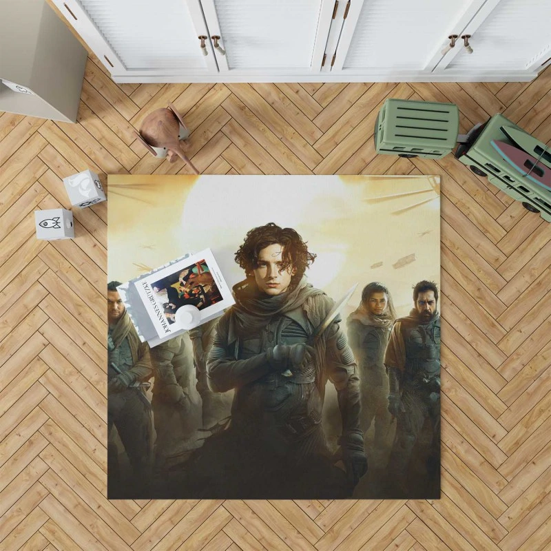 Dune Movie Timothee Chalame Javier Bardem Rug
