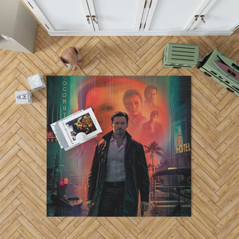 Nick Bannister Reminiscence Movie Hugh Jackman Rug
